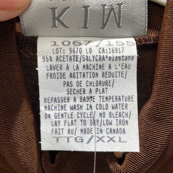 Kim And Company, Brown Top NWT SZ XXL - Picture 3 of 6